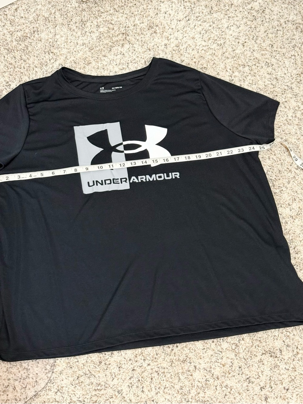 Under Armour Women’s Loose Fit shirt XXL black - Picture 3 of 6